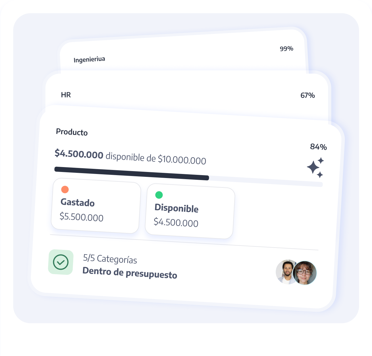 Presupuesto en tiempo real con AI