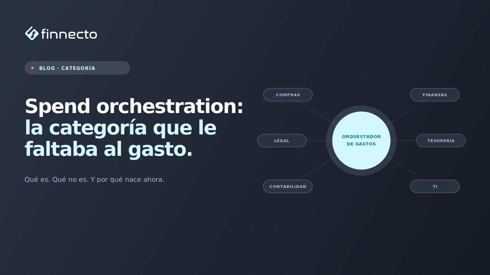 Spend orchestration: la categoría que le faltaba al gasto operativo